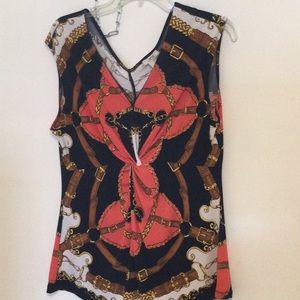Gorgeous cache blouse size xl